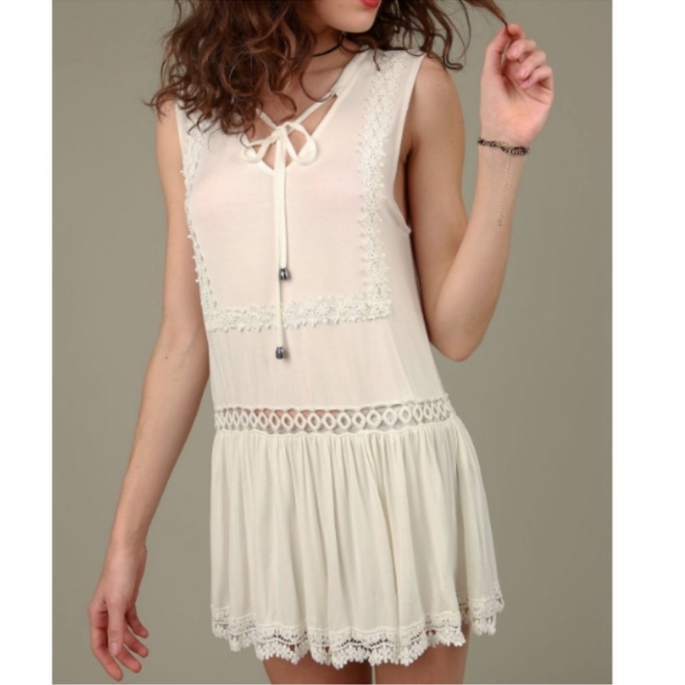POL Lacey Tunic Tank Top Light Pink Size Medium - Picture 3 of 10